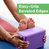 SupportFlex Yoga Block – Rutschfester EVA-Block Für Stabilität Und Komfort Beim Yoga