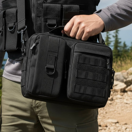 TACTISLING – Taktische Schultertasche für Wandern & Outdoor-Reisen 0