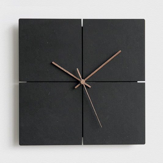 TIMEMUTE – Minimalistische, moderne, geräuschlose Wanduhr für Wohnzimmer 0