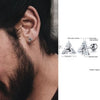 TRIANGLEA – Dreiecks-Ohrringe mit Steckverschluss, Modernes & Leichtes Design