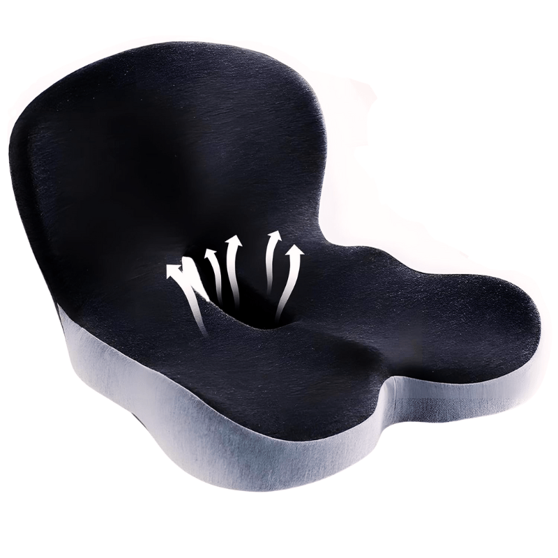 ERGOREST – Ergonomisches Lendenstützkissen für Bürostühle & Autos