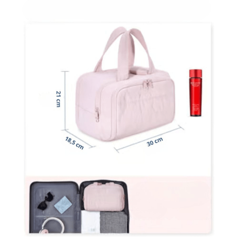 Reiseintelligent Set – Kompakter Kulturbeutel Mit Haken & Fächeraufteilung