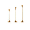 Premium Goldene Kerzenlicht Halter