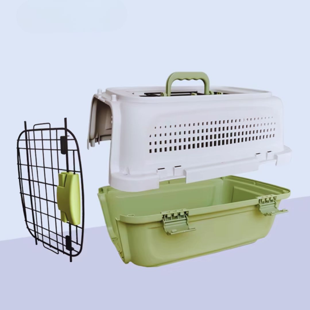 Katzen Transportbox mit Lüftungslöchern – Robuste Tragetasche für Sichere Reisen