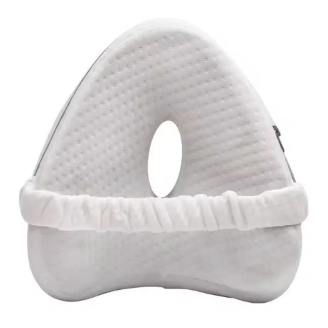 Orthopädisches Kniekissen für Seitenschläfer – Ergonomisches Beinkissen mit Memory-Schaum für besseren Schlaf