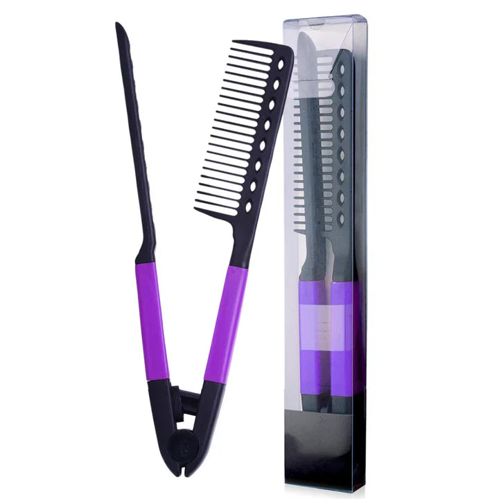 Glättungsbürste – Warmluftkamm für müheloses Haarstyling