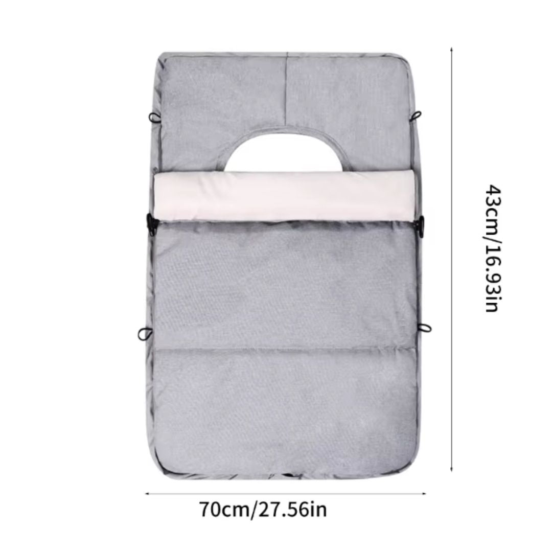 Baby Fußsack für Kinderwagen & Babyschale – Winterfest und Wasserabweisend