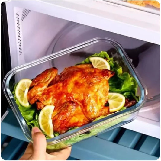 Glas-Frischhaltedosen Set – Luftdichte Aufbewahrungsbehälter mit Deckel für Küche & Meal Prep