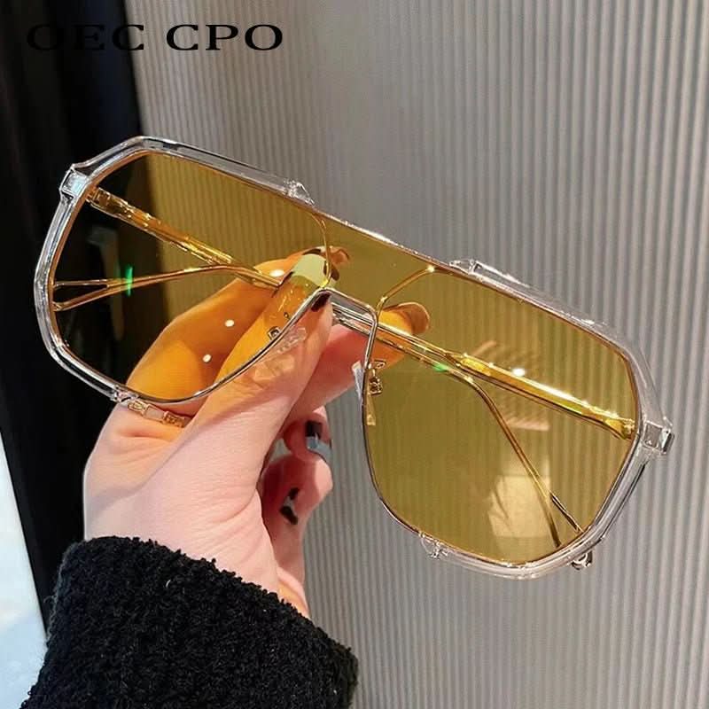 Sonnenmode Vision – Stilvolle Übergrößen-Sonnenbrille mit UV400 & Mode-Faktor