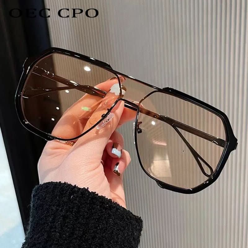 Sonnenmode Vision – Stilvolle Übergrößen-Sonnenbrille mit UV400 & Mode-Faktor