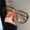 Sonnenmode Vision – Stilvolle Übergrößen-Sonnenbrille mit UV400 & Mode-Faktor