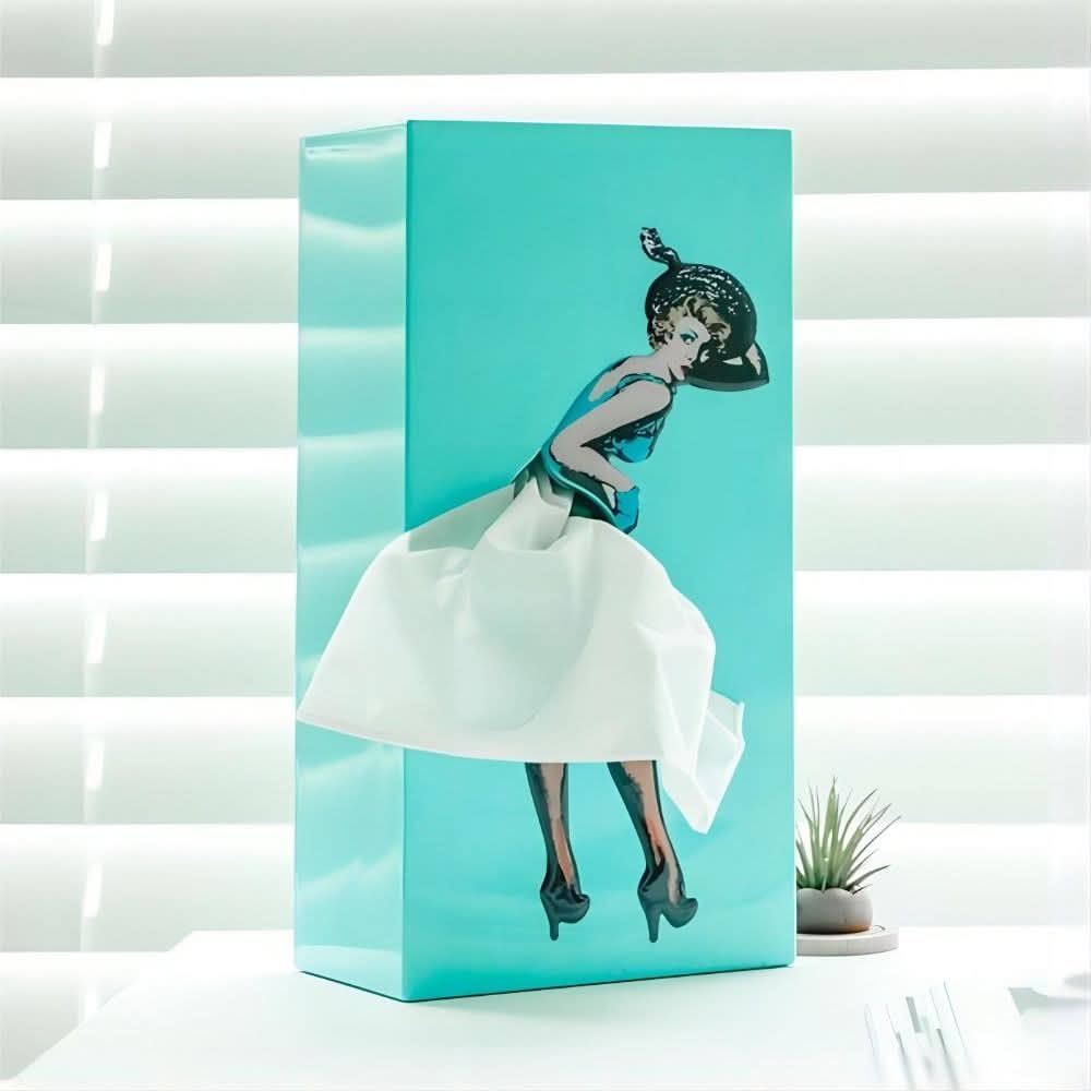 JOYBOX – Verspielte Taschentuchbox im Rockdesign