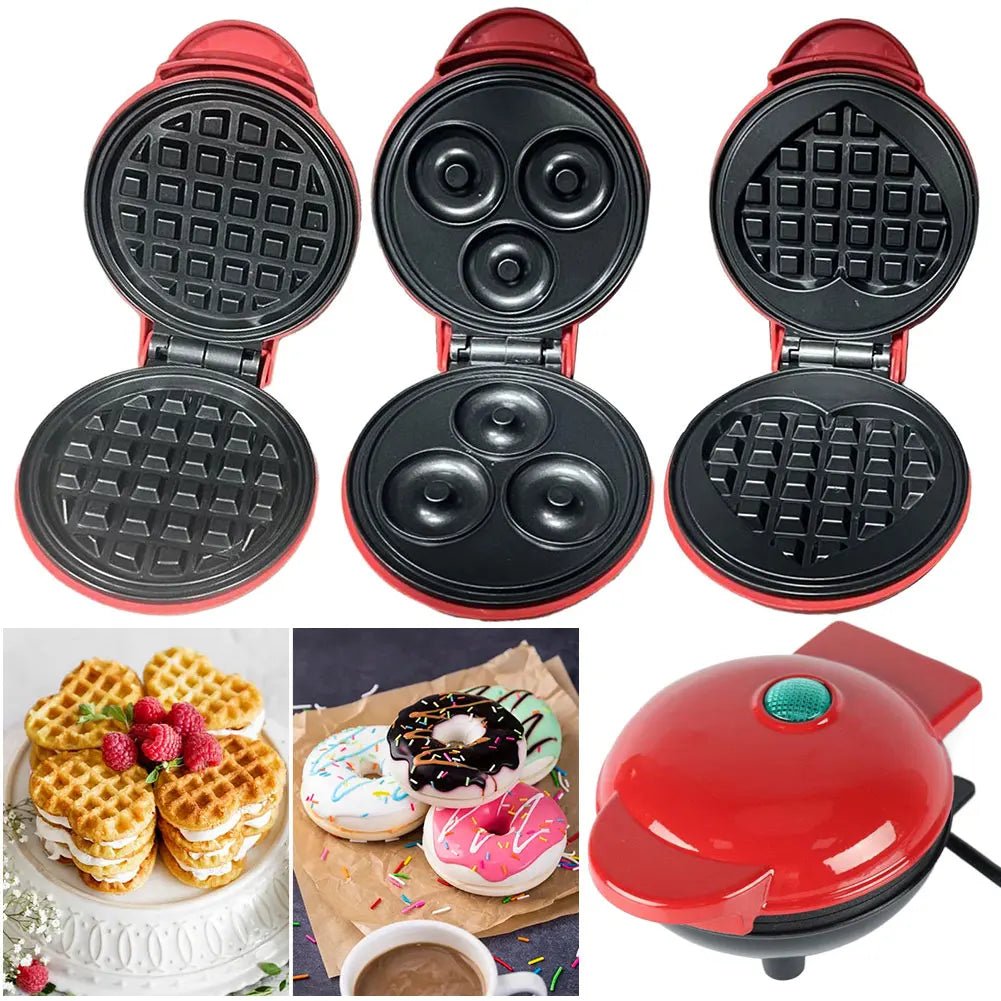 WAFFLEJOY MINI – Kompaktes Waffeleisen mit Schnellheizfunktion für ein schnelles Frühstück 4