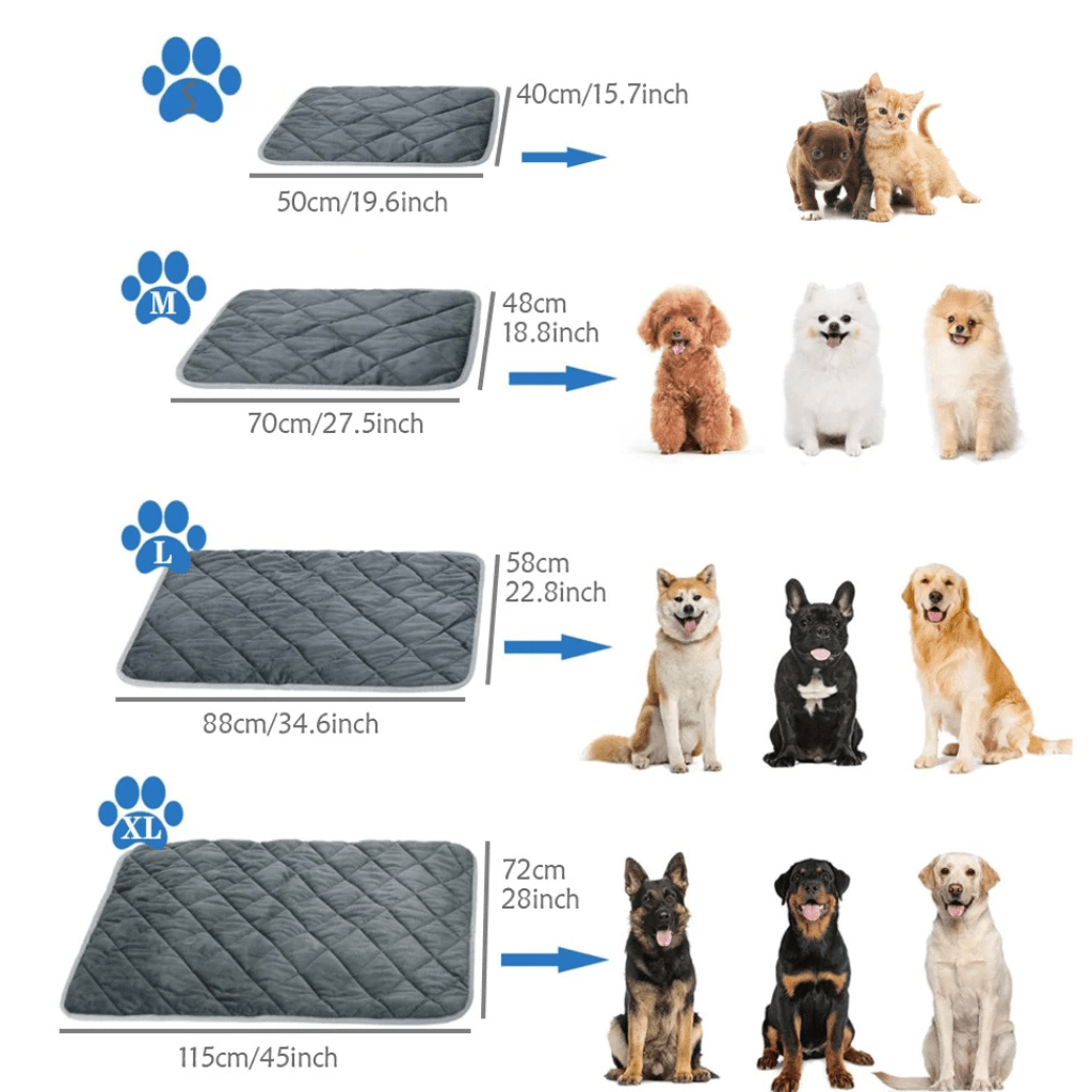 WARMIPET – Gemütliche, selbstwärmende Matte für Katzen und Hunde mit rutschfester Unterseite 5