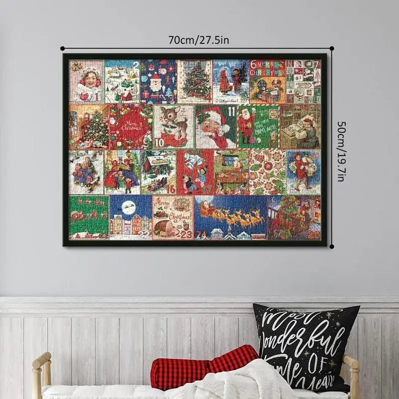 WONDERPIECE – 1000-teiliger Adventskalender für Weihnachts-Countdown-Spaß 6