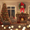 WREATHLUME – Weihnachtslaternenkranz mit Ornamenten und gemütlichem Schein 2
