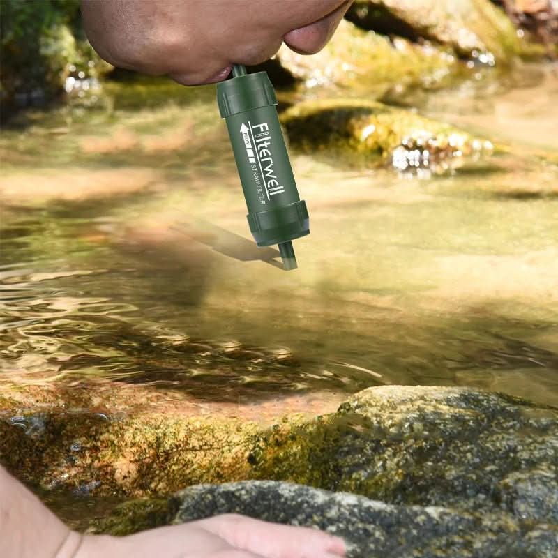 Wasserreiniger Strohhalm – Tragbarer Mini-Wasserfilter Für Camping & Wandern