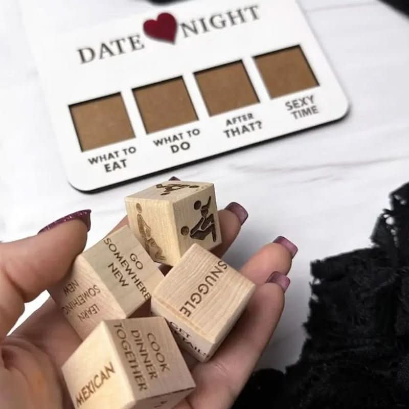 Liebhaber Funke Romantische Würfel | Verabredung-Nacht Spiel Für Paare | Leidenschaft Und Nähe | Romantisches Geschenk | Spiel Für Zwei