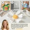 Gänseblümchen Beutelverschlüsse – Für Snacks & Lebensmittelaufbewahrung (4er-Set)