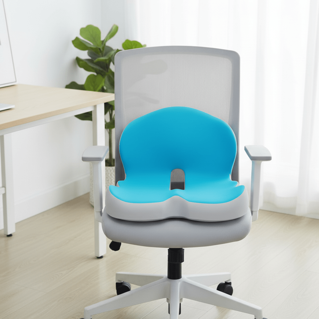 ERGOREST – Ergonomisches Lendenstützkissen für Bürostühle & Autos