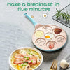 Frühstücksbratpfanne für Kinder – Lustige Pfannkuchen- & Spiegelei-Formen
