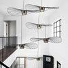 Amalfi Pendelleuchte Zeitloses Lichtdesign Wellenmuster Dimmbar Beleuchtung Wohnzimmer