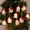 Led-Weihnachtshäuser Aus Holz Mit Festlicher Beleuchtung