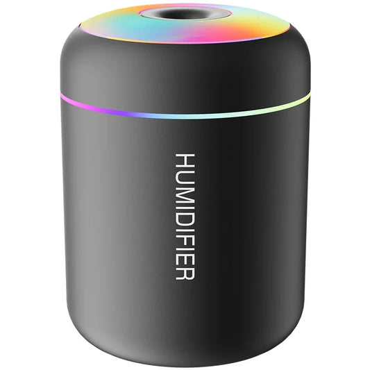 Kompakter Luftbefeuchter Mit Aromatherapie USB-Betrieben Für Auto Und Schlafzimmer