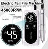 Hochleistungs-45000RPM Tragbare Elektrische Nagelfeile Mit Akku | Leises Design für Professionelle Maniküre