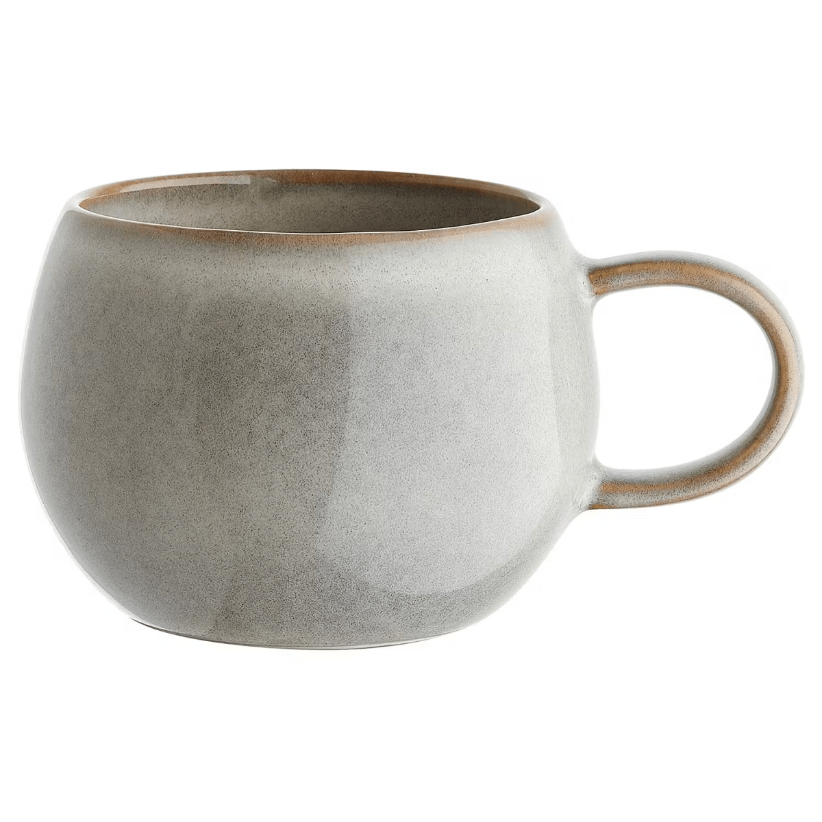 COTTAGE Becher-Set 4er – Steinzeug-Kaffeebecher mit reaktiver Glasur