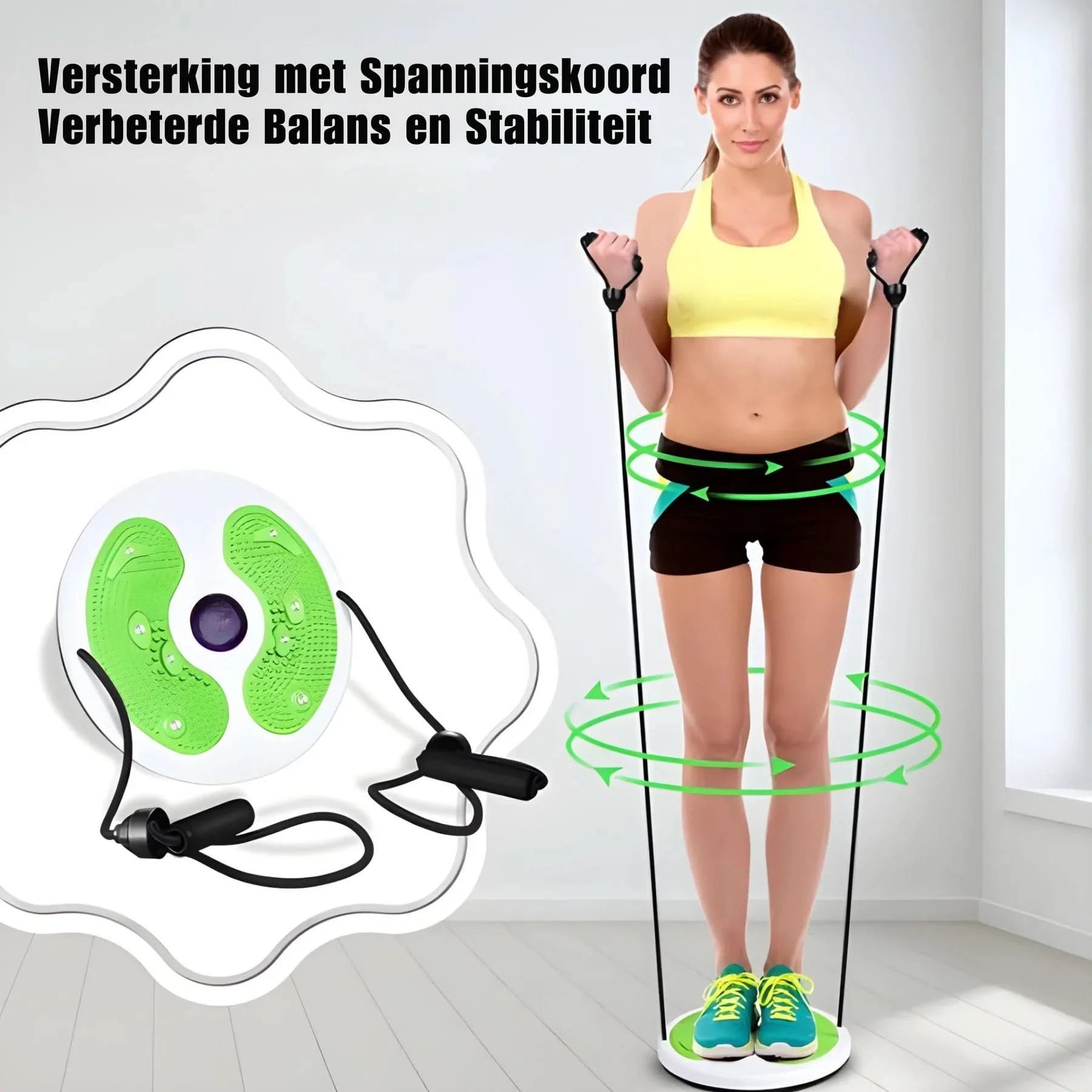 Ganzkörper-Core-Trainer mit Magnettherapie