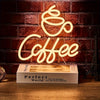 Neon Led-Kaffeeschild Für Wanddekoration