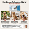Handschuh Reinigungstücher für Haustiere