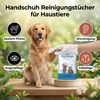 Handschuh Reinigungstücher für Haustiere