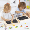 MagniDraw Duo – Magnettafel & Kreidetafel – Kreatives Lernspiel für Kinder