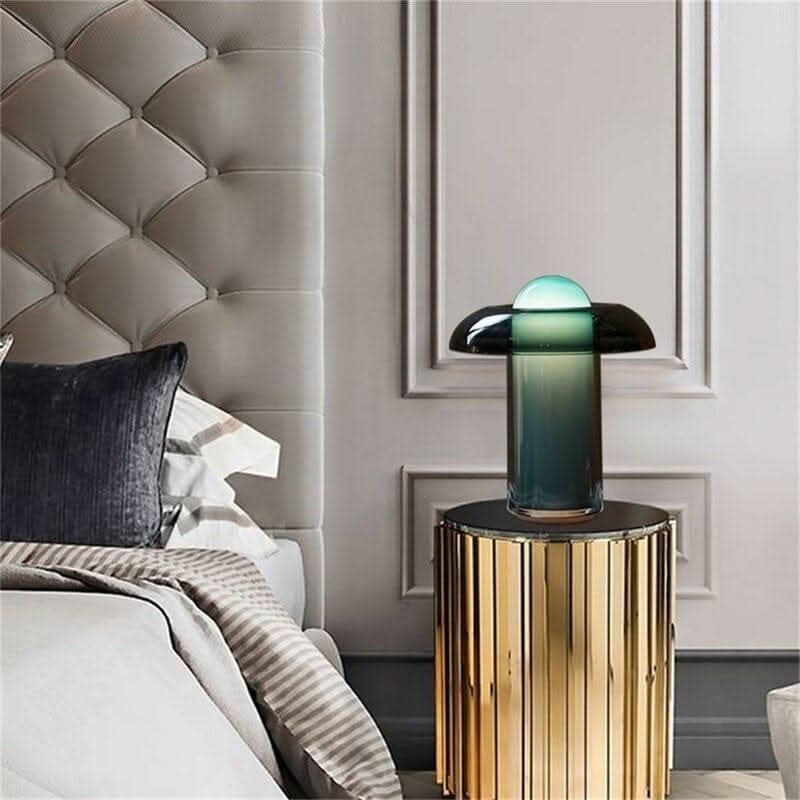 VERRONA – Künstlerische Metall-Tischlampe