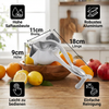 Aluminium-Handentsafter – Manuelle Presse für Früchte & mehr