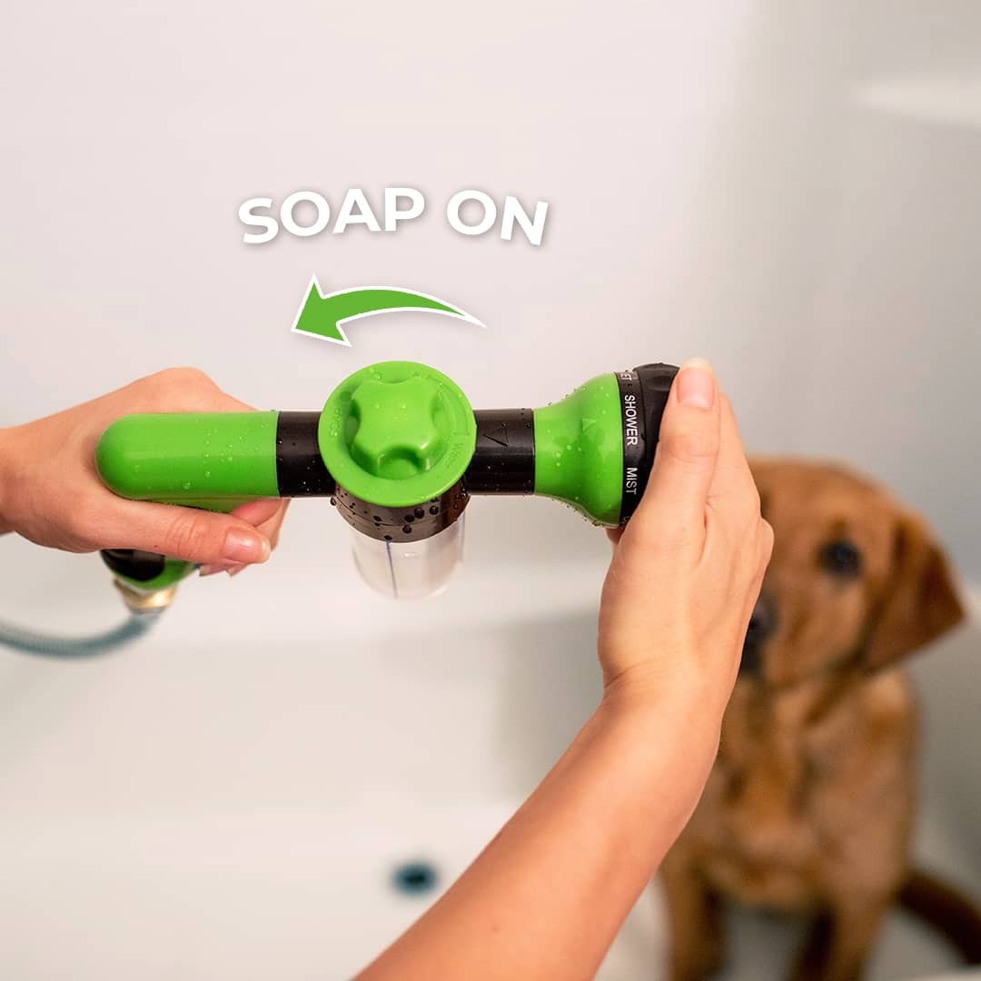 Hunde Shampoo Sprühkopf Aufsatz