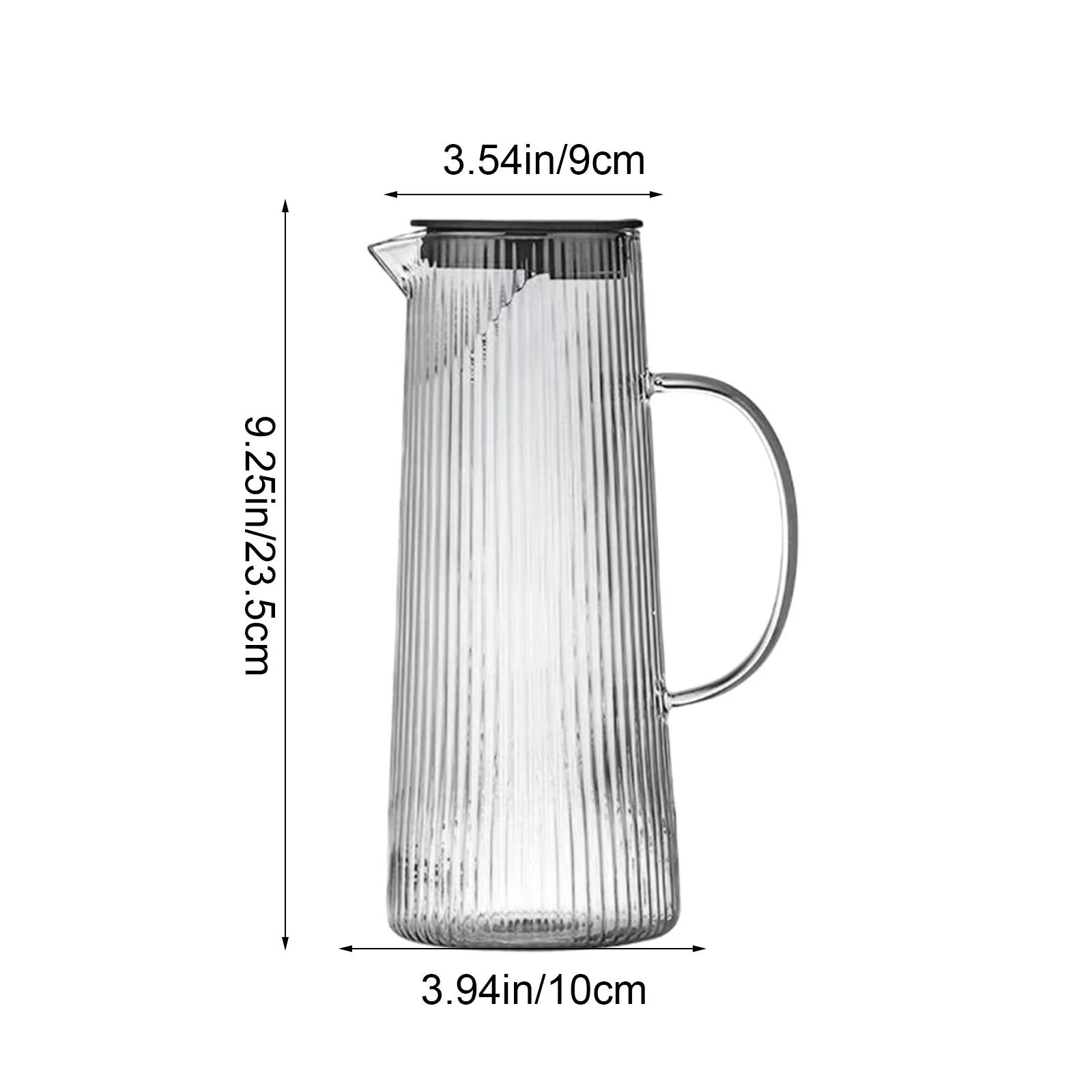 Krug Caleza – Eleganter Wasserkrug aus Klarglas