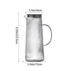 Krug Caleza – Eleganter Wasserkrug aus Klarglas