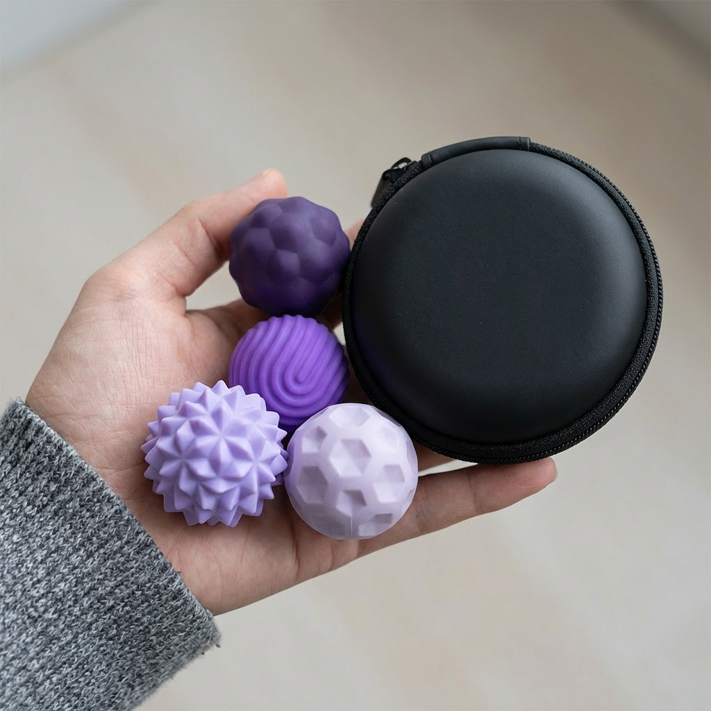 Magnetische Silikonkugeln – Sensorisches Beschäftigungsspielzeug für Stressabbau und Entspannung