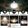 Praktische Solar Outdoor Faltbare Kugel Lampe
