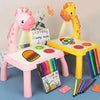 DINOBOARD – Kreativ-Zeichenbrett für Kinder mit 12-teiligem Set