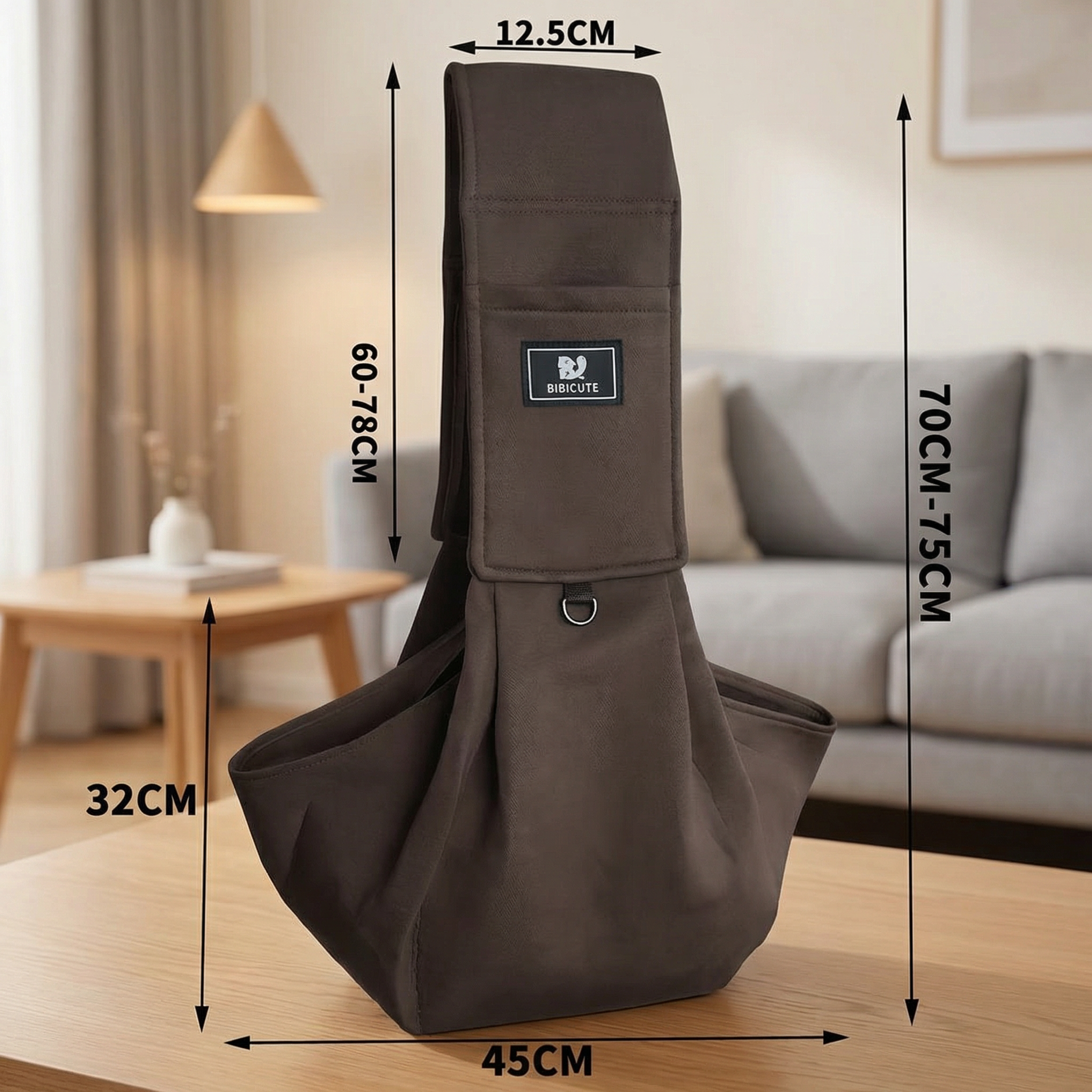 Tragbarer Hunde Schulterrucksack – Atmungsaktiv, Wasserabweisend & Sicher
