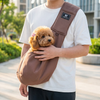 Tragbarer Hunde Schulterrucksack – Atmungsaktiv, Wasserabweisend & Sicher