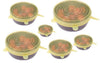 6-teiliges Set Flexibler Silikondeckel