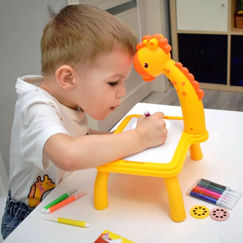 DINOBOARD – Kreativ-Zeichenbrett für Kinder mit 12-teiligem Set