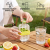 2in1 Eiswürfelform und Trinkflasche