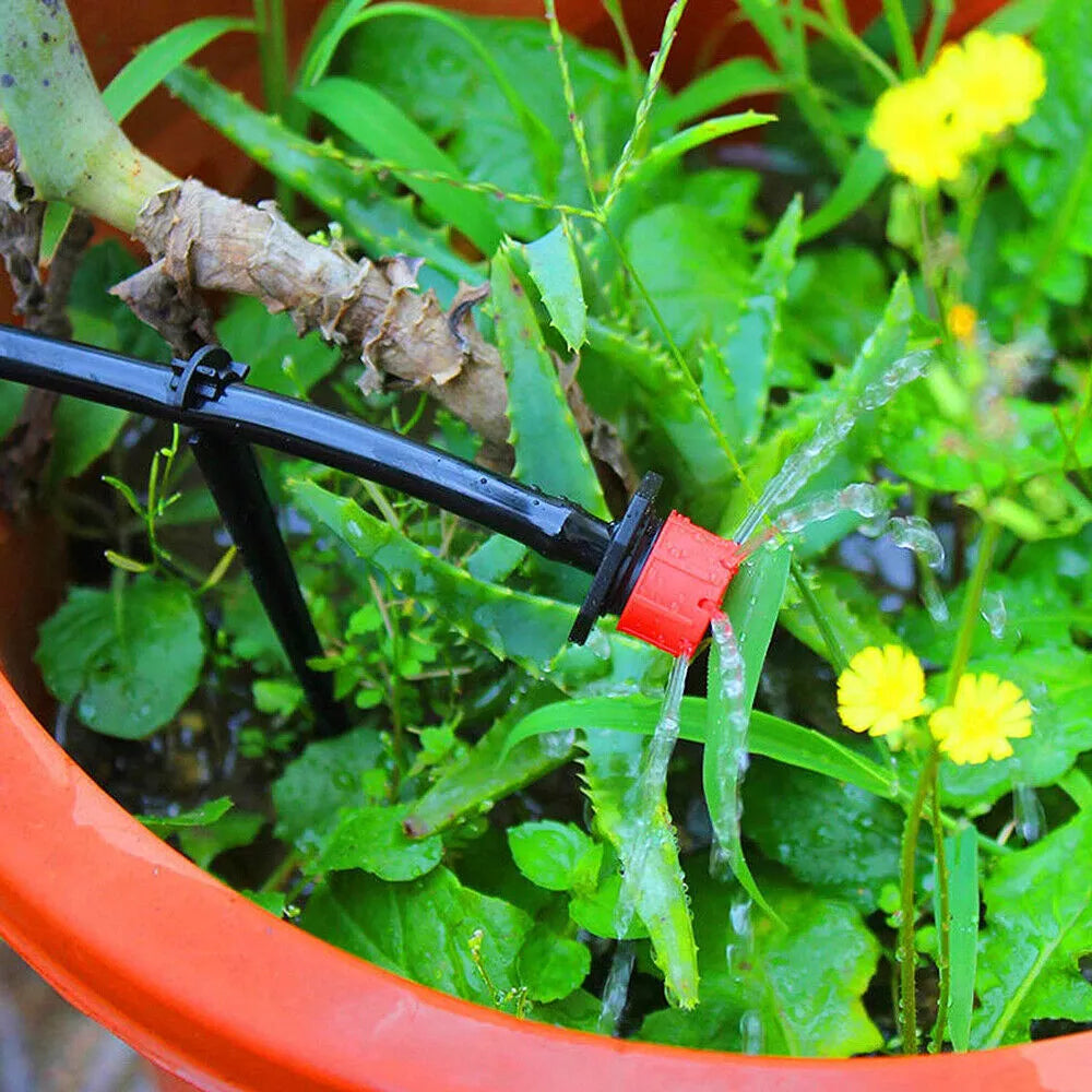Automatisches Tropfbewässerungssystem für Pflanzen – Komplettes Set für Garten und Balkon