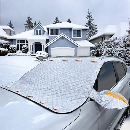 Magnetische Windschutzscheiben Abdeckung für den Winter